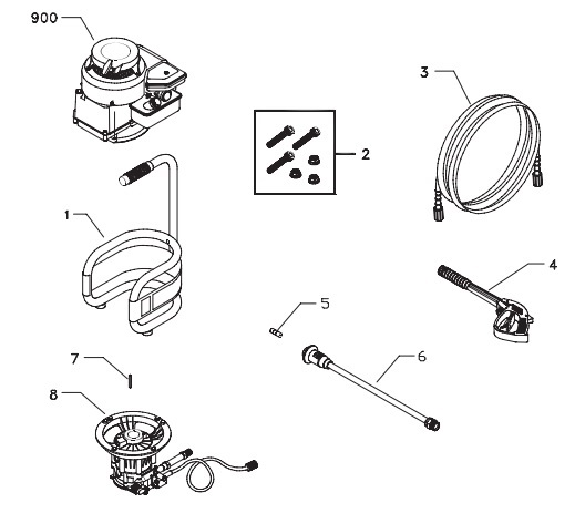 GENERAC 1694-0 parts breakdown